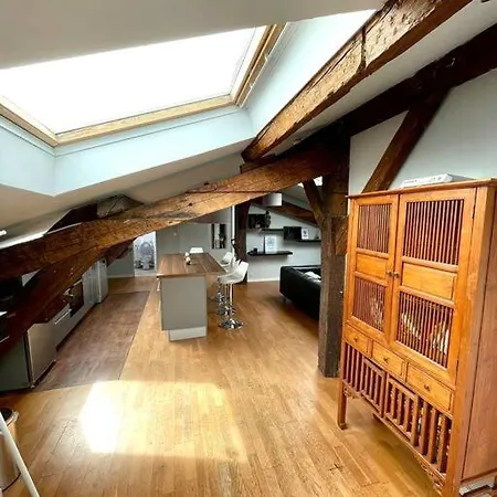 شقة Le Charmeur - Climatise Avec 2 Chambres - Hypercentre